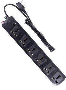 PRODOT Prolite Spike Buster Power Strip Extension Surge Protector for ...