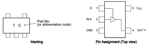 7UL1T125FU & 7UL1T126FU Integrated Circuits - Toshiba | Mouser