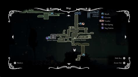 Hollow knight каменное святилище карта