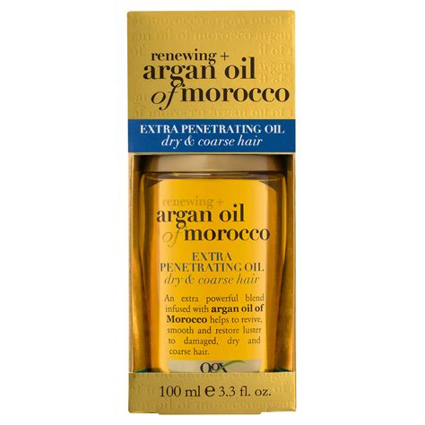 OGX - Renewing + Argan Oil of Morocco - Extra Penetrating Oil - The ...