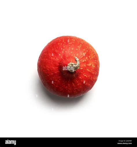 Red pumpkin isolated on white background. Food photography. Halloween ...