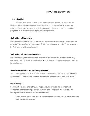 Decision TREE Learning IN ML ML with more examples - Machine Learning ...