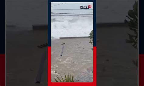Towering Waves Crash on Quy Nhon Coast as Typhoon Kalmaegi Strikes ...