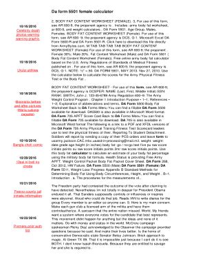 Fillable Online Da form 5501 female calculator - l93.ledbike.com Fax ...