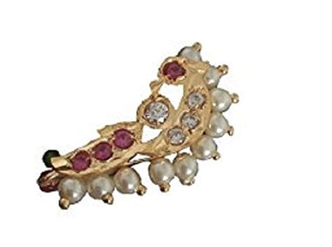 Buy GirlZ! Jai Malhar Serial Fish Shape Banu Nath Gold Plated(Non ...