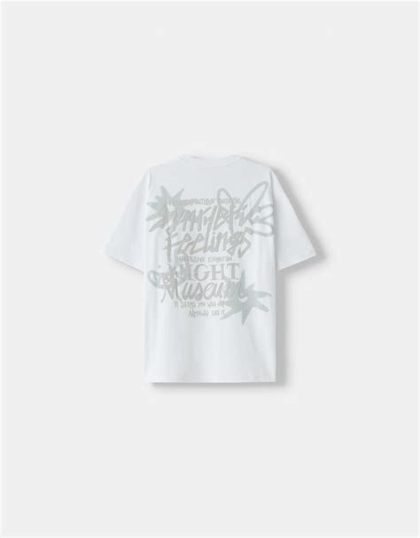 Boxy fit short sleeve T-shirt - Men | Bershka