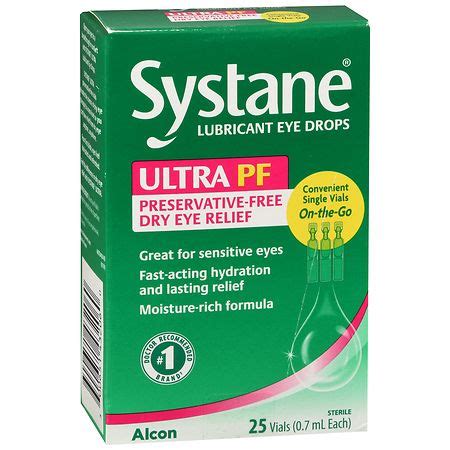 Systane Ultra PF Lubricant Eye Drops Vials | Walgreens