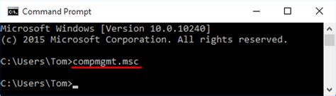 How to Open Computer Management From Cmd 的图像结果