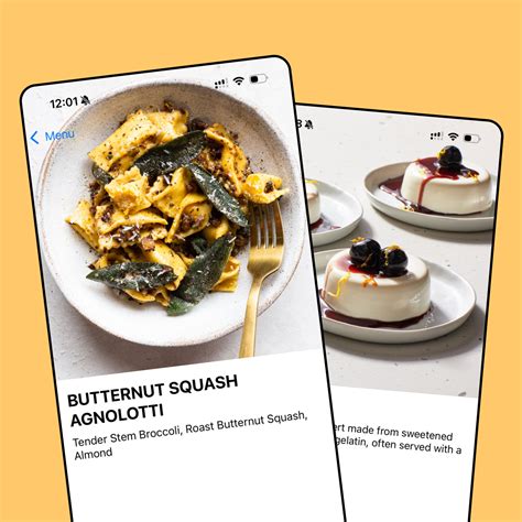 Image result for Server Explaining Menu