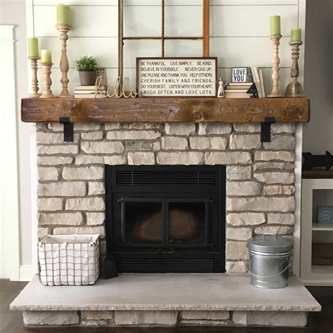 Rustic Fireplace Mantels