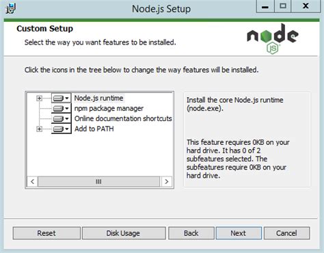 Node.js Installation On Windows 10 的图像结果