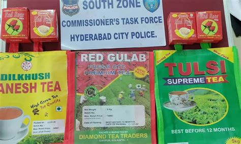 Hyd police bust tea powder adulteration racket in Begum Bazar, arrest 1
