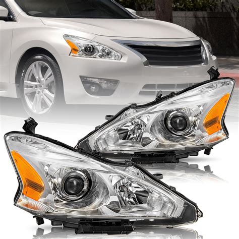 Amazon.com: BRYGHT Projector Headlight Assembly Fit for 2013 2014 2015 Nissan Altima Sedan 4 ...