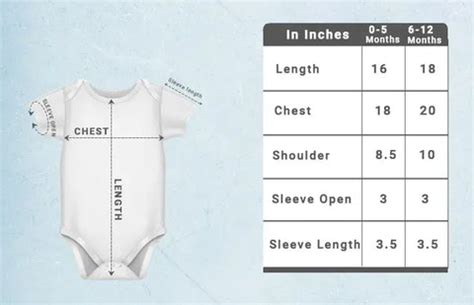 Romper Size Chart – Ascend Couture