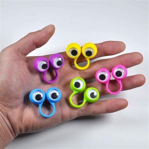 PPXMEEUDC Eye Finger Puppets Googly Eye Finger Puppets Wiggly India | Ubuy