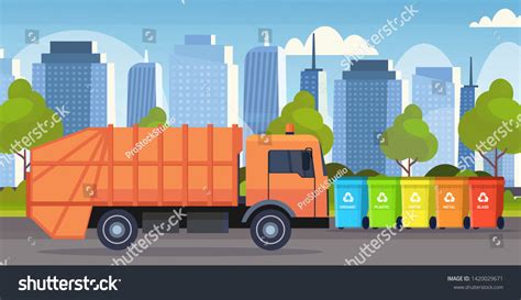 Urban Waste Transportation Vector 的图像结果