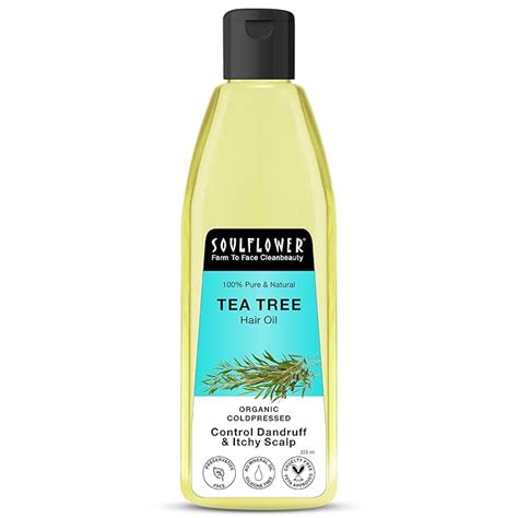 Soulflower Tea Tree Hair Oil
