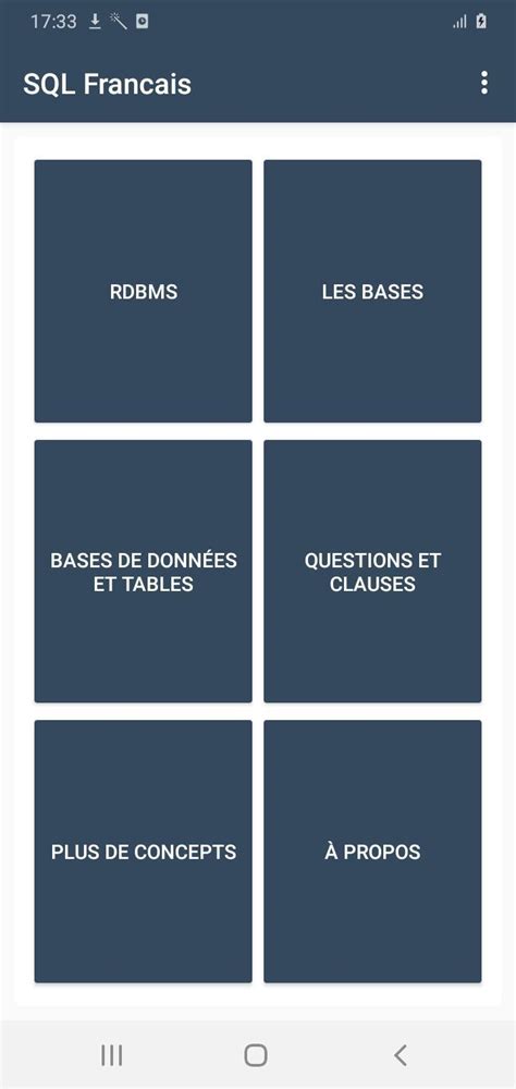 Image result for SQL Tutorial Francais