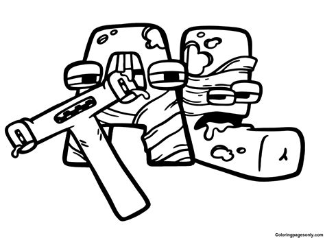 57 Alphabet Lore Coloring Pages - ColoringPagesOnly.com