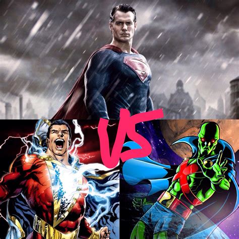 Martian Manhunter Vs Superman