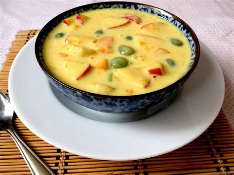 Fruit Custard Pudding Recipe | HungryForever