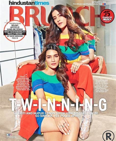 Kriti Sanon and Nupur Sanon | When Sister Is Also Best Friend, Soulmate ...