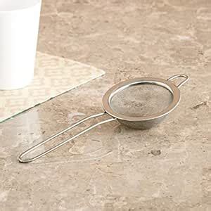 Home Centre Ferrit Silver Solid Stainless Steel Tea Strainer 8.5 cm x ...