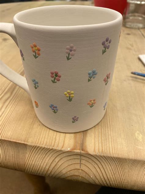 Pottery Painting ! | Ceramic Pottery Art Ideas Flowers | Pottery ...