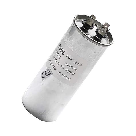 DHRUVPRO 50uF CBB65 AC 450V 50/60HZ Start Motor Capacitor Air ...