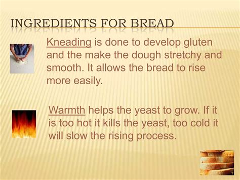 The Chemistry Of Baking Bread | PPTX