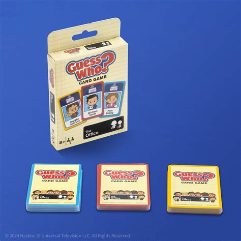 GUESS WHO® Card Game: The Office