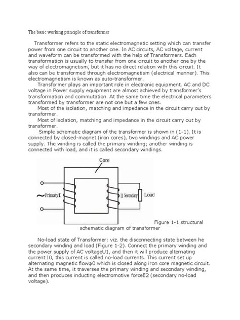 Transformer Working Principle 的图像结果