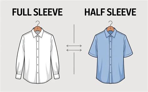 Full Sleeve vs Half Sleeve Shirts: Best Choice for Office Wear