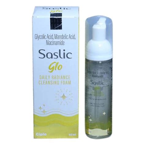 Saslic Glo Daily Radiance Cleansing Foam Face Wash | Uses, Side Effects ...