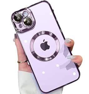 VONZEE Electroplating Transparent Clear Logo Back Cover TPU for iPhone ...