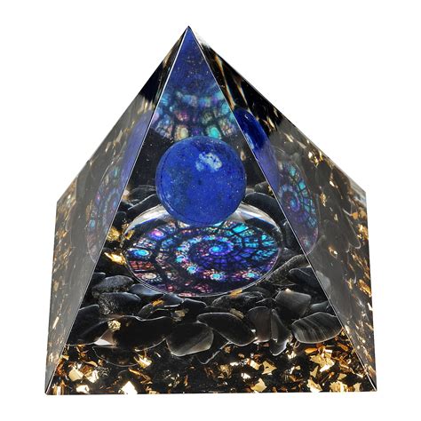 Buy SUNYIK Healing Crystal Chakra Stones Energy Protection Orgone ...