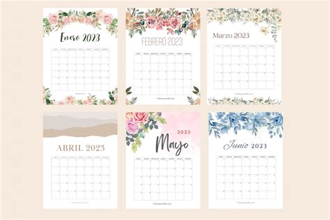 Calendarios 2023 Exclusivo Suscriptores | Vida Imprimible