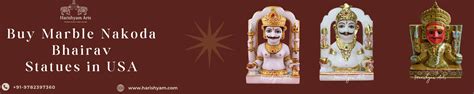 Marble Nakoda Bhairav Statues USA Online
