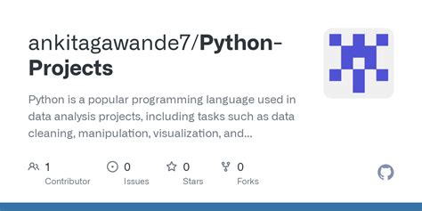 Image result for Python Projects GitHub