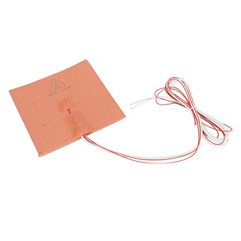 3D Printer Heat Bed, Low Power Silicone Heater Pad Rubber Hot Bed for ...