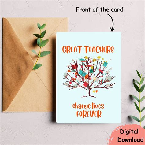 Teacher Appreciation Cards Ideas
