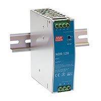 NDR-120-24 MEAN WELL USA Inc. | Power Supplies - External/Internal (Off ...