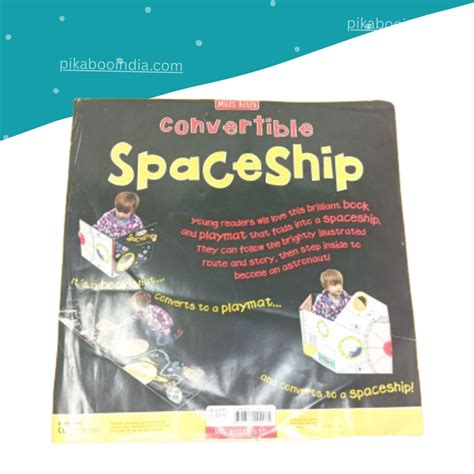 Spaceship Book– Convertible Design with Moving Parts – PiK A BOO