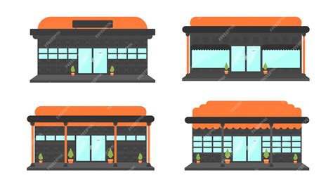 Shop Building Vector 的图像结果