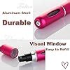 KAYZON Travel Mini Perfume Refillable Atomizer Container,Portable ...