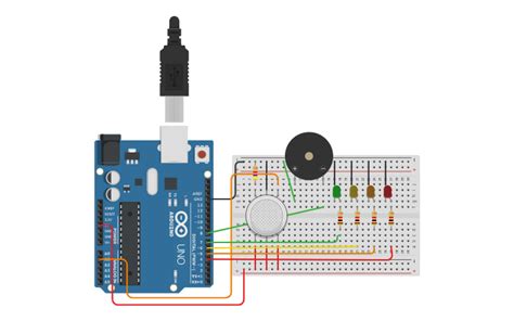 Image result for Gas Sensor Tinkercad Tutorial