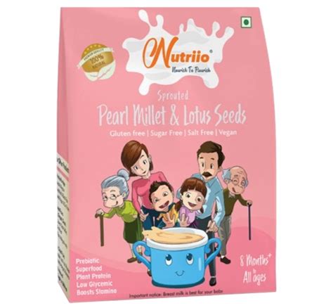 Buy Sprouted Pearl Millet & Lotus Seeds Mix Online from Nutriio at Best ...