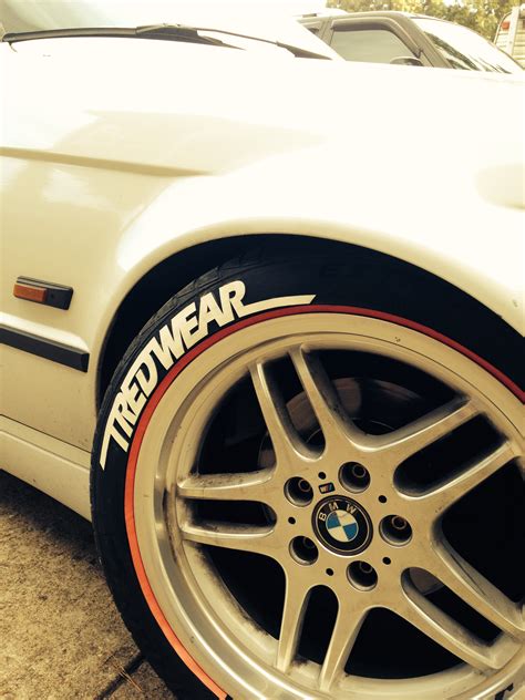Tred Wear Letters - Raised White Letter CUSTOM TIRES