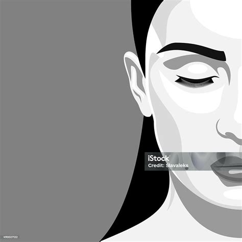 Half Closed Eye Drawing