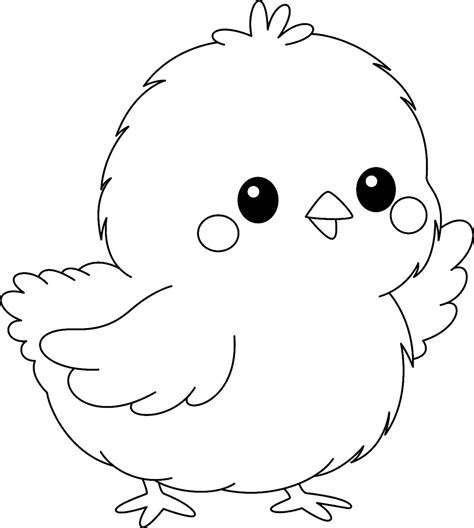 Easter chick coloring pages – Artofit